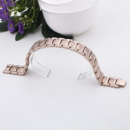 Pulsera De Titanio Con Imán Electrochapado De Moda Para Hombre