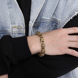 Pulsera De Titanio Cool Rock Para Hombre