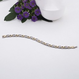 Pulseras De Titanio Con Imán De Bilis Negra Para Hombre Y Mujer, Ideales Como Regalo.