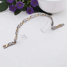 Pulseras De Titanio Con Imán De Bilis Negra Para Hombre Y Mujer, Ideales Como Regalo.