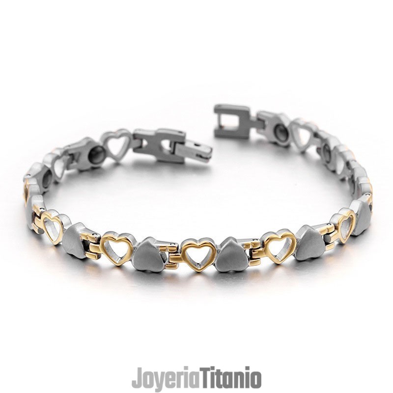 Pulseras De Titanio Con Imán De Bilis Negra Para Hombre Y Mujer, Ideales Como Regalo. Pulseras De Titanio Con Imán De Bilis Negra Para Hombre Y Mujer, Ideales Como Regalo.
