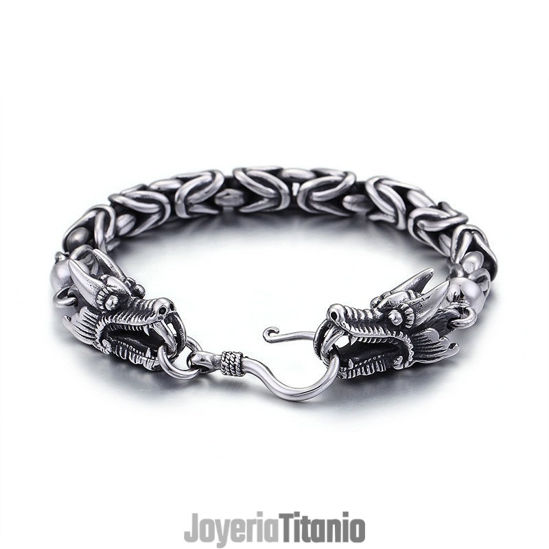 Pulsera De Titanio Con Gancho Y Diseño Moderno Y Chic Para Hombre Pulsera De Titanio Con Gancho Y Diseño Moderno Y Chic Para Hombre