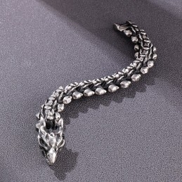 Pulsera De Titanio Con Quilla Exagerada Y Genial Para Hombre