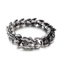 Pulsera De Titanio Con Quilla Exagerada Y Genial Para Hombre