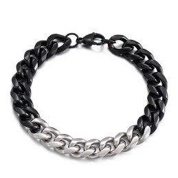 Pulsera De Titanio Diy Para Hombre Con Diseño De Tiroteo Callejero
