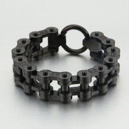 Pulsera De Bicicleta De Titanio Para Hombre Con Diseño De Piratas, Estilo Hip-Hop Y Rock.