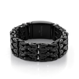 Pulsera De Titanio Hueca En Forma De V Para Hombre