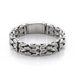 Pulsera De Titanio Hueca En Forma De V Para Hombre