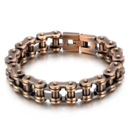 Pulsera De Titanio Cool Rock Bike Para Hombre