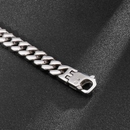 Pulsera De Titanio De Hip Hop Para Hombre