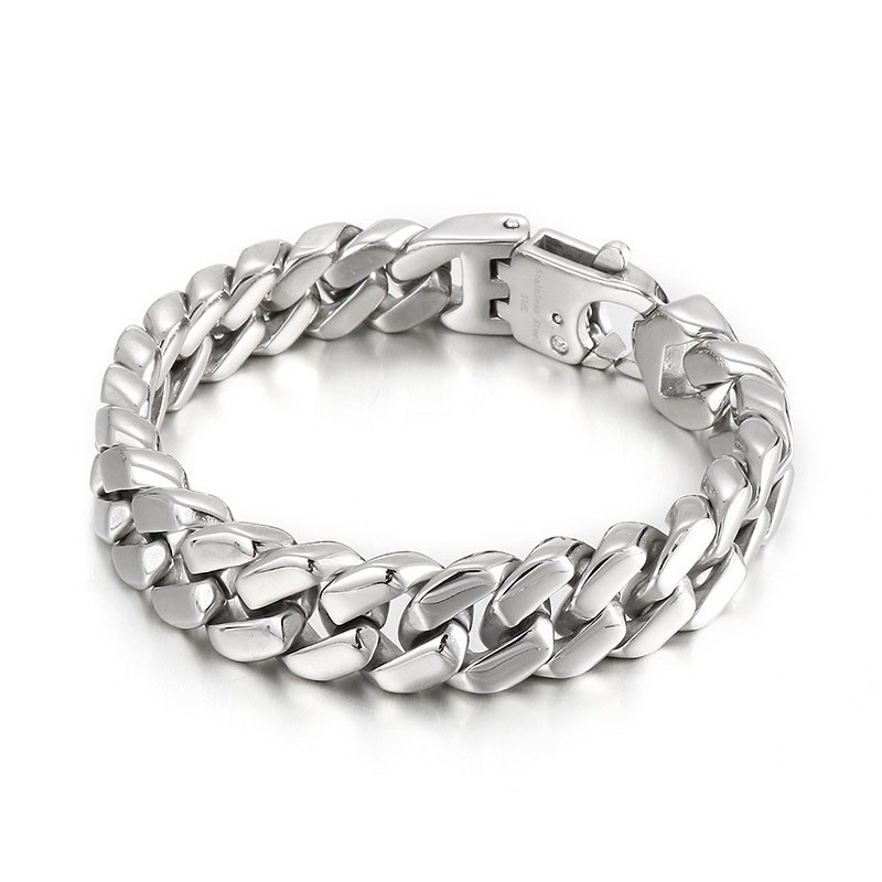 Pulsera De Titanio De Hip Hop Para Hombre Pulsera De Titanio De Hip Hop Para Hombre