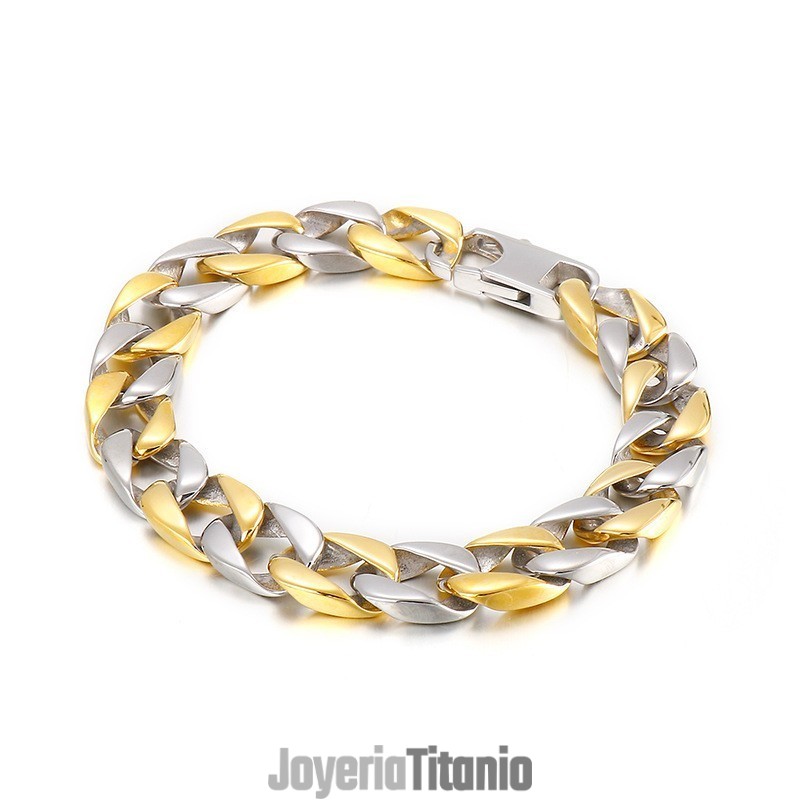 Pulsera De Titanio Para Hombre Con Estilo Hip Hop Rock Pulsera De Titanio Para Hombre Con Estilo Hip Hop Rock