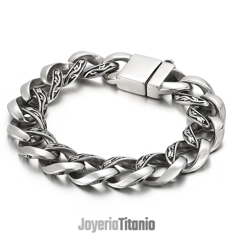 Pulsera De Titanio Moderna Y Elegante Para Hombre Pulsera De Titanio Moderna Y Elegante Para Hombre