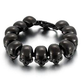 Pulseras De Titanio De Moda Para Hombre Tide, Pulseras De Calavera Para Niños
