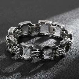 Pulseras De Hombre Con Estampado Elegante