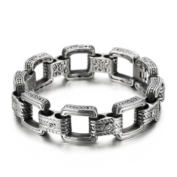 Pulseras De Hombre Con Estampado Elegante