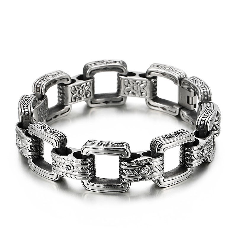 Pulseras De Hombre Con Estampado Elegante Pulseras De Hombre Con Estampado Elegante