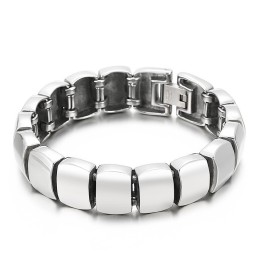 Pulsera De Titanio Fundido De Hip Hop