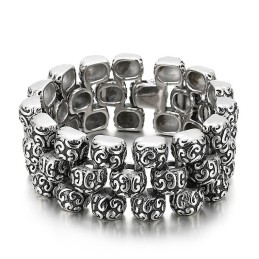 Pulsera De Titanio Para Hombre Coarse Cool