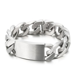 Pulseras De Titanio Para Hombre Pulseras Chic Rock Accesorios