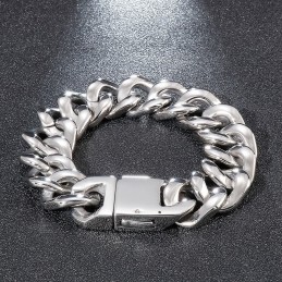 Pulseras De Titanio Brillante De Moda Para Hombre