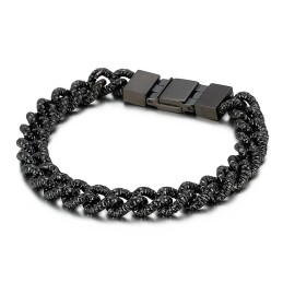 Pulsera De Cuerda De Cáñamo Para Hombre. Joyería.