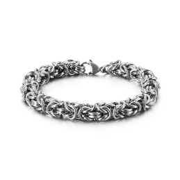 Pulsera De Titanio Tejida En Bucle