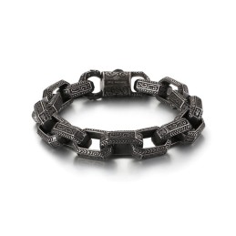 Pulsera De Titanio Con Diseño De Marea Para Hombre, Nueva Y Elegante