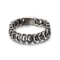 Pulsera De Titanio Elegante Y Exagerada Para Hombre