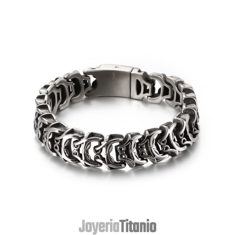 Pulsera De Titanio Elegante Y Exagerada Para Hombre Pulsera De Titanio Elegante Y Exagerada Para Hombre
