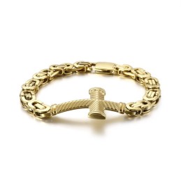 Pulsera De Cruz De Titanio Para Hombre