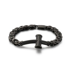 Pulsera De Cruz De Titanio Para Hombre A Buen Precio
