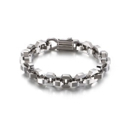 Pulsera De Moda Geométrica Para Hombre, Accesorios De Titanio Tide