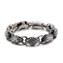 Versión De La Pulsera De Hoja De Titanio Para Hombre De Tide