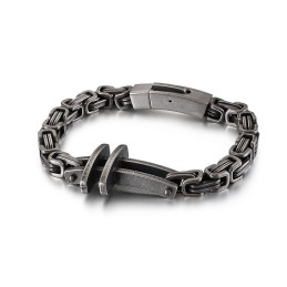 Nuevas Pulseras De Titanio Para Hombre Pulseras Cruzadas Clásicas