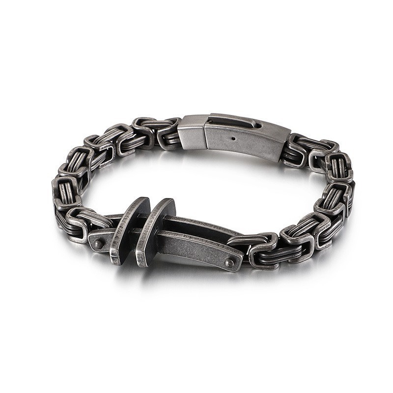 Nuevas Pulseras De Titanio Para Hombre Pulseras Cruzadas Clásicas Nuevas Pulseras De Titanio Para Hombre Pulseras Cruzadas Clásicas