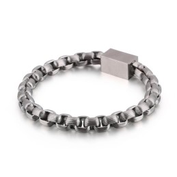 Pulsera De Cadena De Titanio Para Hombre En Venta