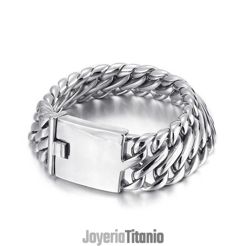 Pulsera De Titanio Para Hombre, Estilo Hip Hop Rock Pulsera De Titanio Para Hombre, Estilo Hip Hop Rock