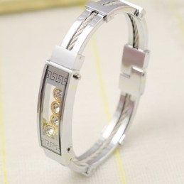 Pulseras De Diamantes De Titanio Para Hombre