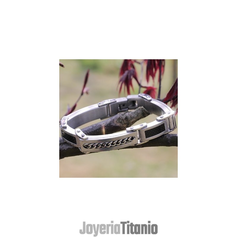 Pulseras De Titanio Para Hombre