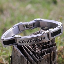 Pulseras De Titanio Para Hombre