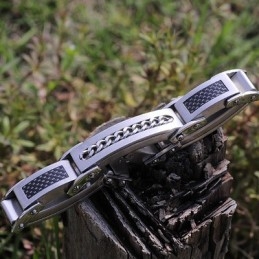 Pulseras De Titanio Para Hombre
