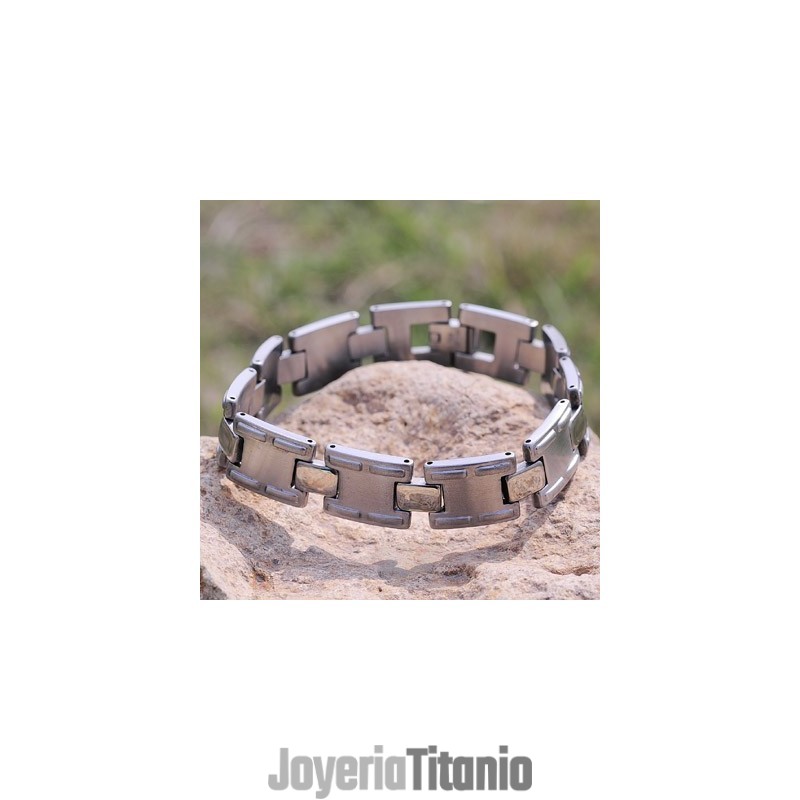 Pulseras De Titanio Para Hombre