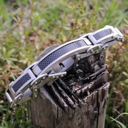 Pulseras De Titanio Para Hombre