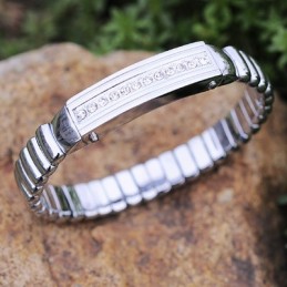 Pulseras De Diamantes De Titanio Para Hombre