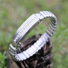 Pulseras De Diamantes De Titanio Para Hombre