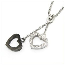 Collar Con Colgante De Diamantes En Forma De Corazón, Regalo De Moda