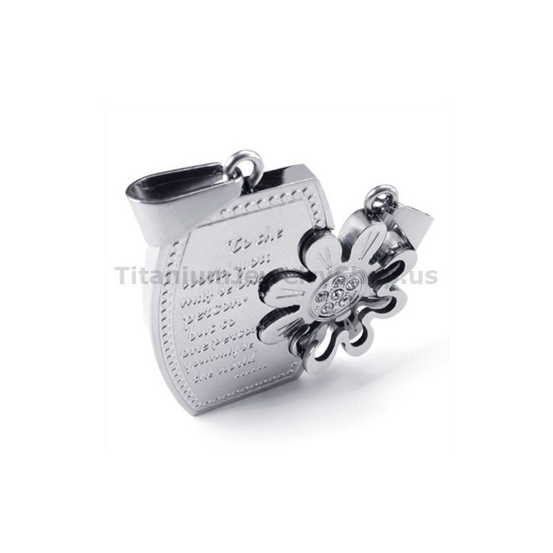 Colgantes De Titanio Para Amantes - Cadenas Gratis
