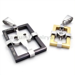 Colgantes De Titanio Para Amantes - Cadenas Gratis