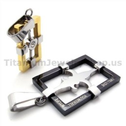 Colgantes De Titanio Para Amantes - Cadenas Gratis